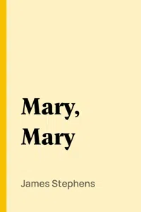 Mary, Mary_cover