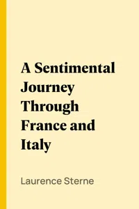 A Sentimental Journey Through France and Italy_cover