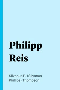 Philipp Reis_cover