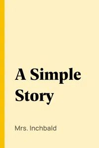 A Simple Story_cover