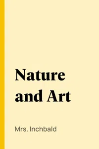 Nature and Art_cover