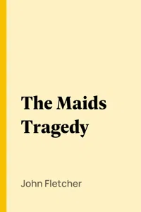 The Maids Tragedy_cover