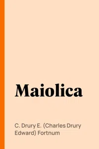 Maiolica_cover