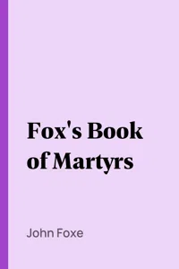 Fox's Book of Martyrs_cover