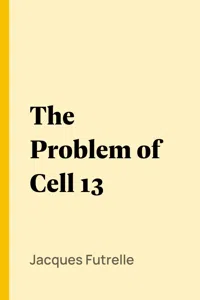 The Problem of Cell 13_cover