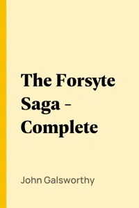 The Forsyte Saga - Complete_cover