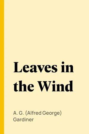 Leaves in the Wind