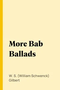 More Bab Ballads_cover