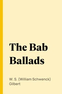 The Bab Ballads_cover