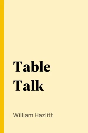 Table Talk