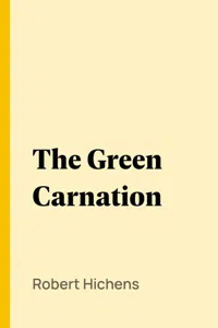 The Green Carnation_cover