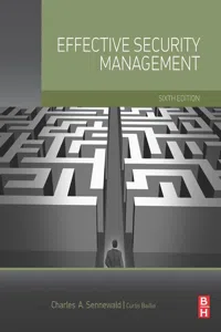 Effective Security Management_cover