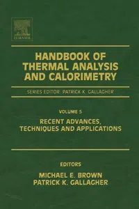 Handbook of Thermal Analysis and Calorimetry_cover