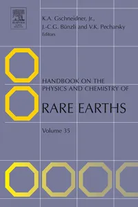 Handbook on the Physics and Chemistry of Rare Earths_cover