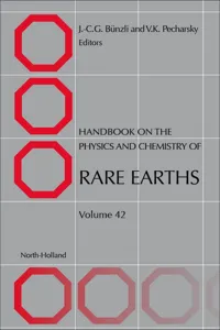 Handbook on the Physics and Chemistry of Rare Earths_cover