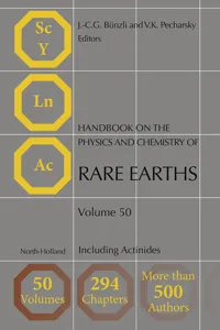 Handbook on the Physics and Chemistry of Rare Earths_cover