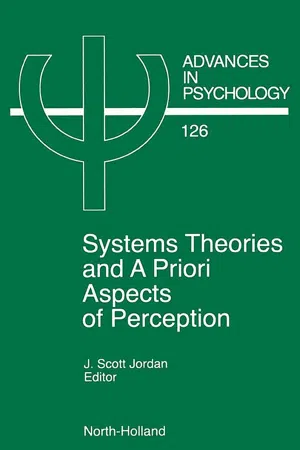 System Theories and A Priori Aspects of Perception