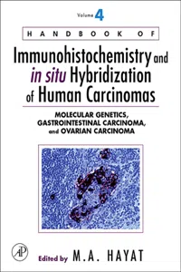 Handbook of Immunohistochemistry and in situ Hybridization of Human Carcinomas_cover