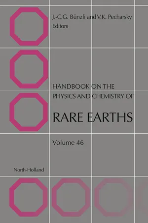 Handbook on the Physics and Chemistry of Rare Earths