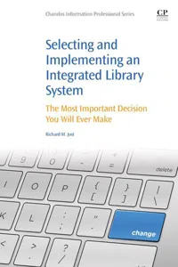 Selecting and Implementing an Integrated Library System_cover