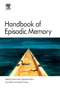 Handbook of Episodic Memory_cover