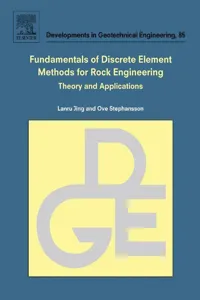 Fundamentals of Discrete Element Methods for Rock Engineering: Theory and Applications_cover