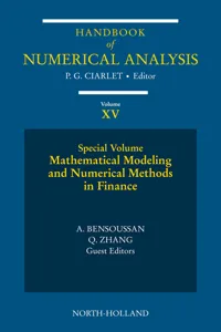 Mathematical Modelling and Numerical Methods in Finance_cover