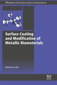 Surface Coating and Modification of Metallic Biomaterials_cover