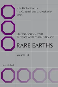 Handbook on the Physics and Chemistry of Rare Earths_cover