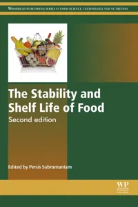 The Stability and Shelf Life of Food_cover
