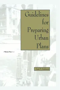 Guidelines for Preparing Urban Plans_cover