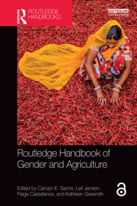 Routledge Handbook of Gender and Agriculture_cover