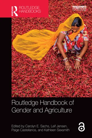 Routledge Handbook of Gender and Agriculture