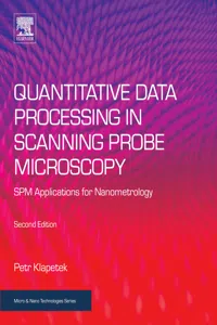 Quantitative Data Processing in Scanning Probe Microscopy_cover