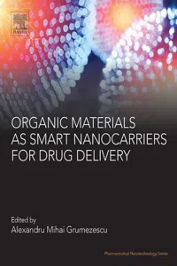 Organic Materials as Smart Nanocarriers for Drug Delivery_cover