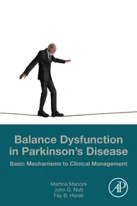Balance Dysfunction in Parkinson's Disease_cover