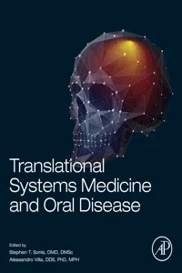 Translational Systems Medicine and Oral Disease_cover