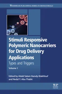 Stimuli Responsive Polymeric Nanocarriers for Drug Delivery Applications_cover