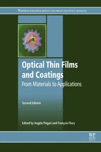 Optical Thin Films and Coatings_cover