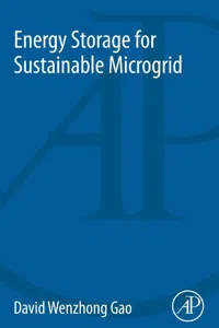 Energy Storage for Sustainable Microgrid_cover