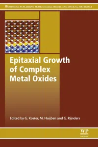 Epitaxial Growth of Complex Metal Oxides_cover