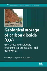 Geological Storage of Carbon Dioxide_cover