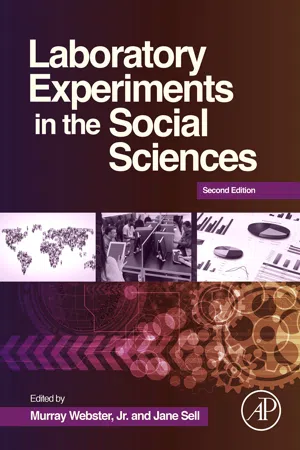 Laboratory Experiments in the Social Sciences