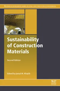 Sustainability of Construction Materials_cover