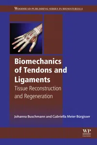 Biomechanics of Tendons and Ligaments_cover