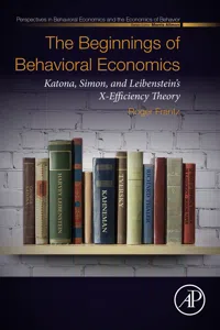 The Beginnings of Behavioral Economics_cover