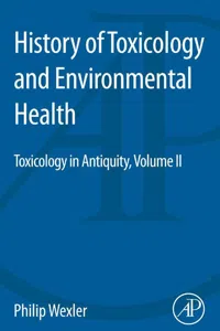 History of Toxicology and Environmental Health_cover