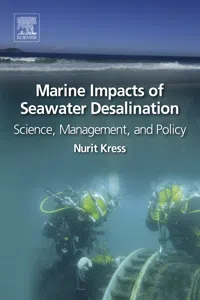 Marine Impacts of Seawater Desalination_cover