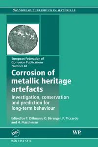 Corrosion of Metallic Heritage Artefacts_cover