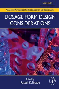 Dosage Form Design Considerations_cover